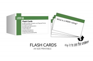 LEED GA Flash Cards